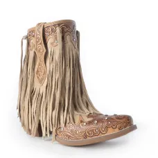 Stivali fringe and diamond boots in pelle Myra Boots S-14740 Stivali fringe and diamond boots in pelle Myra Boots S-14740