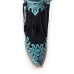 Stivali fringe and diamond boots in pelle Myra Boots S-14741
