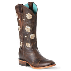 Stivali in pelle Western Boots Stars & Stripes Round Toe