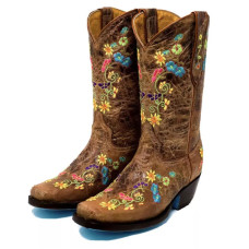 Stivali in pelle Western Boots Nuevo Rancho Bouquet