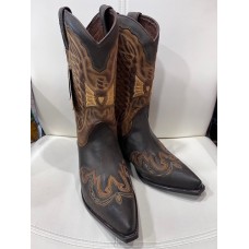 Stivali in pelle Western Boots Sancho Brown