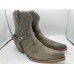 Stivaletti in pelle con zip Western Sancho Boots Ceniza Nairobi