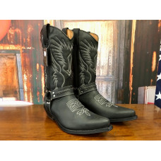 Stivali in pelle Western Boots Botas Calero Black Laces Stivali in pelle Western Boots Botas Calero Black Laces