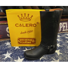 Stivali in pelle Western Boots Botas Calero Biker Black Stivali in pelle Western Boots Botas Calero Biker Black