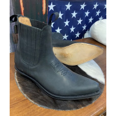 Stivaletti in pelle Western Boots Botas Calero Ankle Texas Black Stivaletti in pelle Western Boots Botas Calero Ankle Texas Black