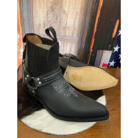 Stivaletti in pelle Western Boots Botas Calero Ankle Black Laces Stivaletti in pelle Western Boots Botas Calero Ankle Black Laces