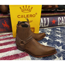 Stivaletti in pelle Western Boots Botas Calero Ankle Brown Laces Stivaletti in pelle Western Boots Botas Calero Ankle Brown Laces