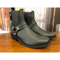 Stivaletti in pelle Western Boots Botas Calero Ankle Biker Black Stivaletti in pelle Western Boots Botas Calero Ankle Biker Black