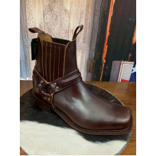 Stivaletti in pelle Western Boots Botas Calero Ankle Biker Dark Brown Stivaletti in pelle Western Boots Botas Calero Ankle Biker Dark Brown