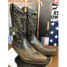 Stivali in pelle Western Boots Botas Calero Pull Land Stivali in pelle Western Boots Botas Calero Pull Land