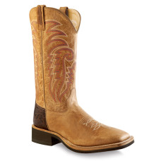 Stivali in pelle Western Boots Old West Golden Brown