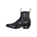 Stivaletti in pelle Western El General Chameleon Black