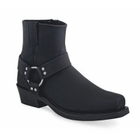 Stivali bassi in pelle biker boots Old West MB2057 Stivali bassi in pelle biker boots Old West MB2057