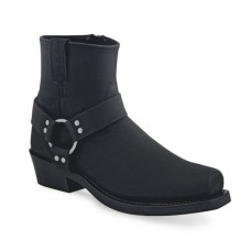 Stivali bassi in pelle biker boots Old West MB2057 Stivali bassi in pelle biker boots Old West MB2057