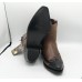 Stivaletti in pelle Western Boots Old West Zip Brown/Black Stivaletti in pelle Western Boots Old West Zip Brown/Black