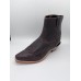 Stivaletti in pelle Western Boots Old West Zip Brown