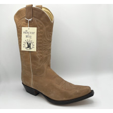 Stivali in pelle Western Princess by Bryan PBB2073RANTAN