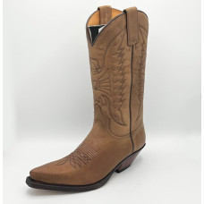 Stivali in pelle Western Princess by Bryan PBB2073TAN Stivali in pelle Western Princess by Bryan PBB2073TAN