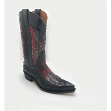 Stivali in pelle Western Princess by Bryan PBB3840BLK Stivali in pelle Western Princess by Bryan PBB3840BLK