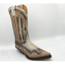 Stivali in pelle Western Princess by Bryan PBB3840CROCO Stivali in pelle Western Princess by Bryan PBB3840CROCO