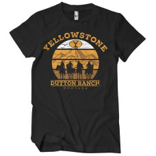 T-Shirt Yellowstone Dutton Ranch Black T-Shirt Yellowstone Dutton Ranch Black