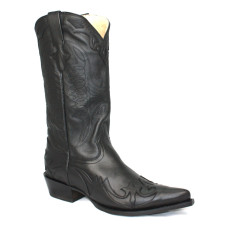 Stivali in pelle Western Go West Juarez Noir Stivali in pelle Western Go West Juarez Noir