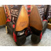 Stivali in pelle Western Sancho Boots Devil Red