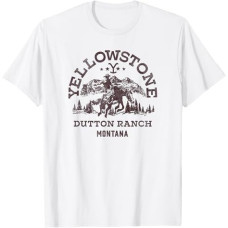 T-Shirt Yellowstone Dutton Ranch Montana T-Shirt Yellowstone Dutton Ranch Montana