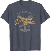 T-Shirt Yellowstone Est. 1886 Pervinca