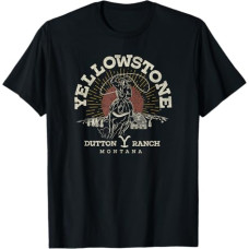 T-Shirt Yellowstone Dutton Ranch Rope T-Shirt Yellowstone Dutton Ranch Rope