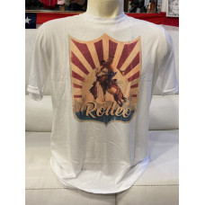 T-Shirt Rodeo Banner White T-Shirt Rodeo Banner White