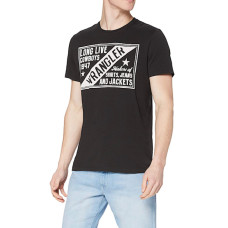 T-Shirt Wrangler Long Live Cowboys Black T-Shirt Wrangler Long Live Cowboys Black