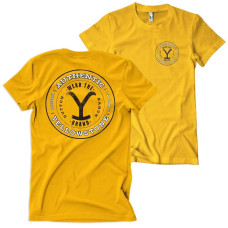 T-Shirt Yellowstone Yellow Brand