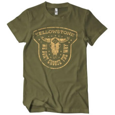 T-Shirt Yellowstone We Don't Choose The Way Green