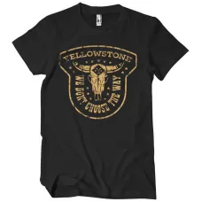 T-Shirt Yellowstone We Don't Choose The Way Black