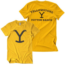 T-Shirt Yellowstone Yellow Y