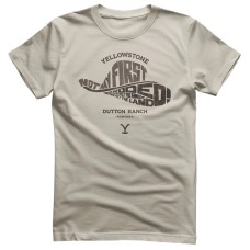 T-Shirt Yellowstone Not My First Rodeo Khaki