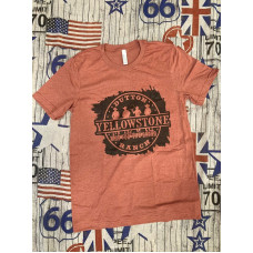 T-Shirt Yellowstone Rust - Unisex