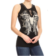 Top Canotta Bus Stop Longhorn Top Canotta Bus Stop Longhorn