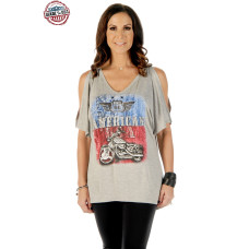 Top Liberty Wear Route 66 American Top Liberty Wear Route 66 American