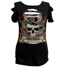 T-Shirt Liberty Wear Devilish Snake