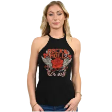 Top Canotta Liberty Wear Rose Rock & Roll