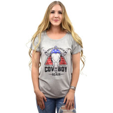T-Shirt Liberty Wear Make America Cowboy Again