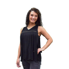 Top Canotta Liberty Wear Fringe Top Canotta Liberty Wear Fringe