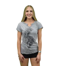 T-Shirt Liberty Wear Grey Horse