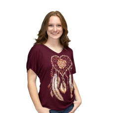 Top Liberty Wear Dreamcatcher Heart Top Liberty Wear Dreamcatcher Heart