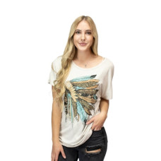 T-Shirt Liberty Wear Vibrant Headdress T-Shirt Liberty Wear Vibrant Headdress