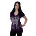 T-Shirt Liberty Wear Wings and Cross Purple T-Shirt Liberty Wear Wings and Cross Purple