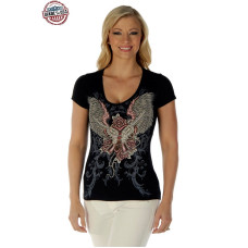 T-Shirt Liberty Wear Guns and Wings