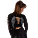 Top Maglia Liberty Wear Rhinestones Wings Top Maglia Liberty Wear Rhinestones Wings